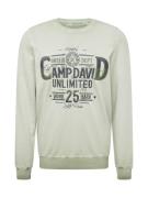 CAMP DAVID Sweatshirt  antracit / røggrå / stone / oliven