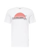 G-Star RAW Bluser & t-shirts 'Sunrise'  lys rød / sort / hvid