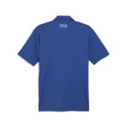PUMA Funktionsskjorte 'Individual Padel'  aqua / mørkeblå / hvid