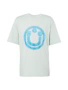 HUGO Bluser & t-shirts 'Nakoree'  azur / himmelblå / mint
