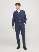 JACK & JONES Bukser med fals 'Riviera'  marin