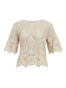 OBJECT Bluse 'OBJRIMINI'  beige