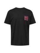 BILLABONG Bluser & t-shirts 'CRAYON WAVE'  mørkegrå / lyselilla / melon / sort