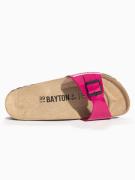 Bayton Pantoletter 'Prague'  pink / sort