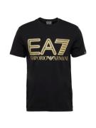 EA7 Emporio Armani Bluser & t-shirts  guld / sort