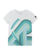 Reima Shirts 'Vauhdikas'  lyseblå / petroleum / mint / hvid