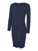 Vero Moda Maternity Strikkjole  navy