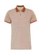 BLEND Bluser & t-shirts  rustbrun / orange / hvid-meleret