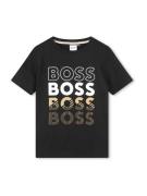 BOSS Shirts  beige / sort / hvid