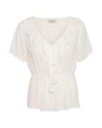 Cream Bluse 'Allie'  hvid