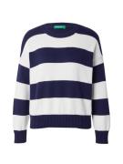 UNITED COLORS OF BENETTON Pullover  navy / hvid