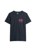 Superdry Bluser & t-shirts  natblå / pink