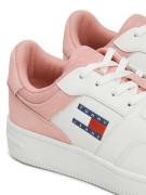 Tommy Jeans Sneaker low 'RETRO BASKET'  navy / gammelrosa / rød / hvid