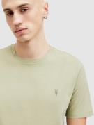 AllSaints Bluser & t-shirts 'BRACE'  khaki / oliven / hvid