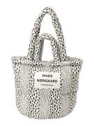 MADS NORGAARD COPENHAGEN Shopper  sort / hvid