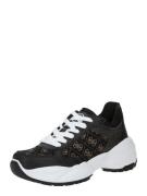 GUESS Sneaker low 'SAMRA2'  brokade / sort / hvid