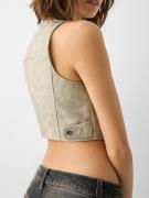 Bershka Vest  ecru