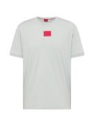 HUGO Bluser & t-shirts 'Diragolino212'  grå / rød / sort