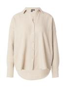 VERO MODA Bluse 'VMMELANEY QUEENY'  greige