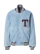 Tommy Jeans Overgangsjakke  navy / blue denim / hvid