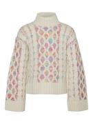 Vero Moda Girl Pullover 'DANERYS'  ecru / blandingsfarvet