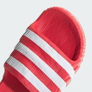 ADIDAS ORIGINALS Pantoletter 'Adilette 22'  rød / hvid