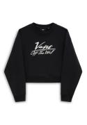 VANS Sweatshirt 'GO ANYPLACE '  sort / hvid