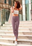 LASCANA Leggings  lysviolet / hvid