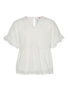 Vero Moda Girl Bluse 'MAJA'  hvid