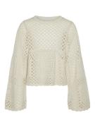 Vero Moda Girl Pullover 'MINNA'  beige