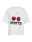 Noisy may Shirts 'MILLIE CHERRY'  rød / sort / hvid