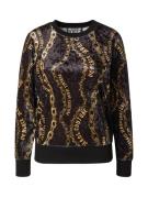 Versace Jeans Couture Sweatshirt  mørkegul / sort / naturhvid