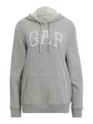 Gap Tall Sweatshirt 'HERITAGE'  grå-meleret / hvid