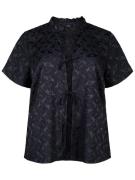 Zizzi Bluse 'ELIN'  sort