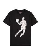 Jordan Shirts 'AIR'  lys rød / sort / hvid