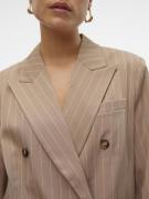 VERO MODA Blazer 'VMLeah'  taupe / hvid