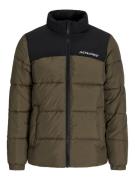 Jack & Jones Junior Vinterjakke  brun / sort / hvid