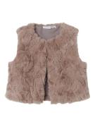 NAME IT Vest 'NUSSI'  brun