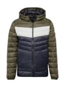 JACK & JONES Overgangsjakke 'JJESprint'  oliven / sort / hvid