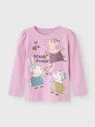 NAME IT Bluser & t-shirts 'NMFAMANDA PEPPAPIG'  guld / lyserød / sort / hvid