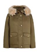 TOMMY HILFIGER Vinterjakke  sand / oliven