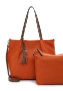 Emily & Noah Shopper 'Elke '  orange