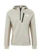 THE NORTH FACE Sportsweatshirt  brokade / taupe / hvid