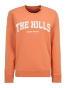 92 The Studio Sweatshirt  orange / hvid