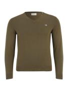 GANT Pullover 'CLASSIC'  navy / lysegrå / khaki / rød