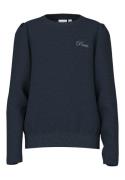 NAME IT Sweatshirt 'VIMA'  safir / hvid