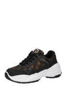 GUESS Sneaker low 'SAMNIE'  brun / guld / sort