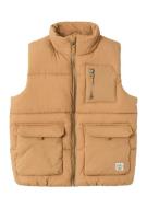 NAME IT Vest 'MELBOURNE'  lysebrun