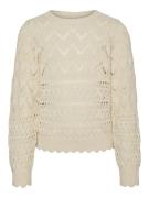 Vero Moda Girl Pullover 'LUA'  greige