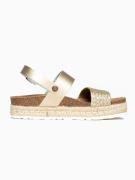 Bayton Sandaler 'Gaceo'  beige / guld / hvid